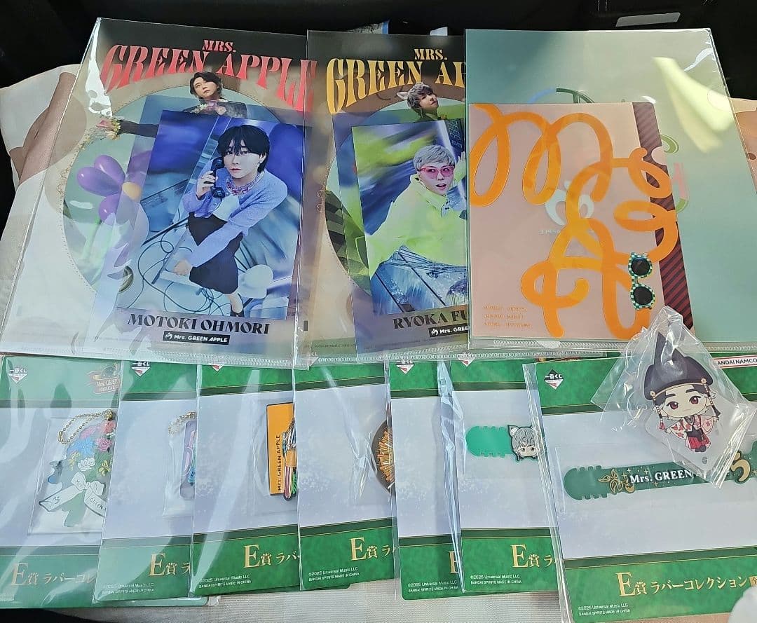 Mrs.GREEN APPLE　一番くじ　D.E.F賞　11点