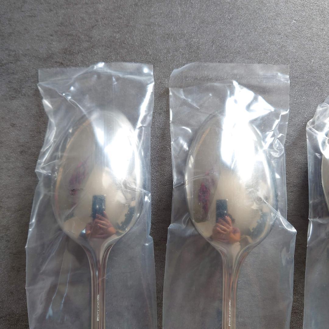 クリストフル ACIER アルビ 未開封 ステンレス テーブルスプーン 4点