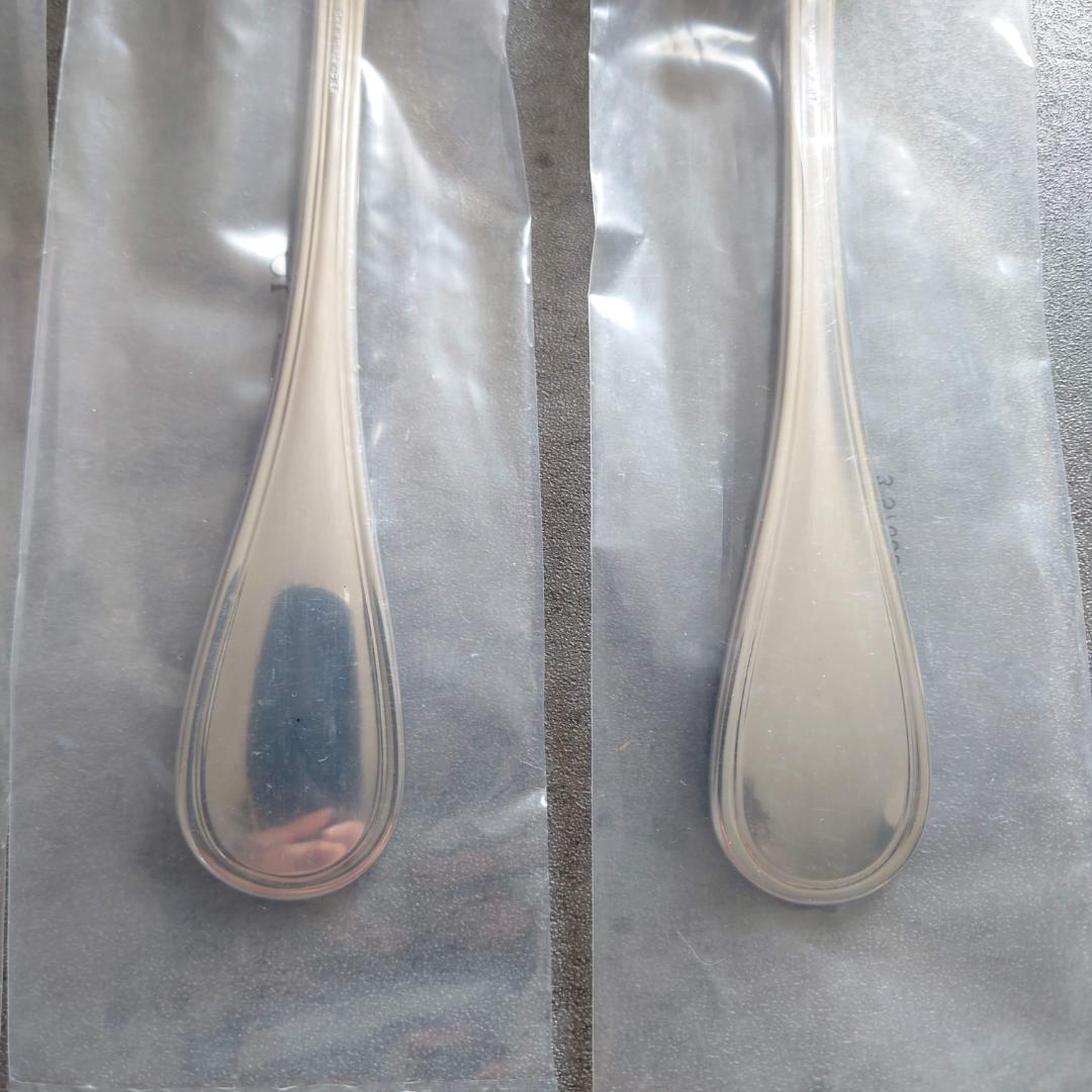 クリストフル ACIER アルビ 未開封 ステンレス テーブルスプーン 4点