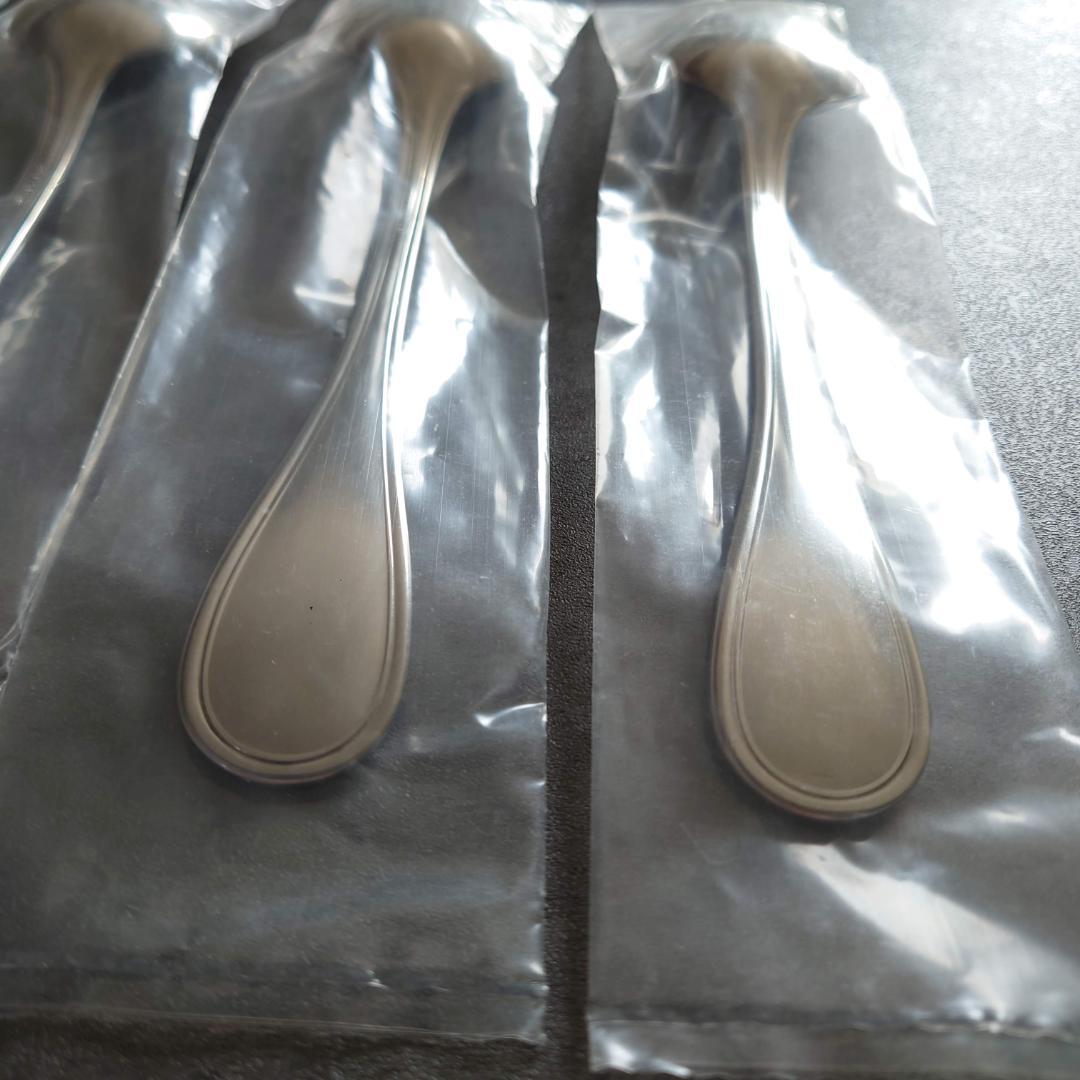 クリストフル ACIER アルビ 未開封 ステンレス テーブルスプーン 4点