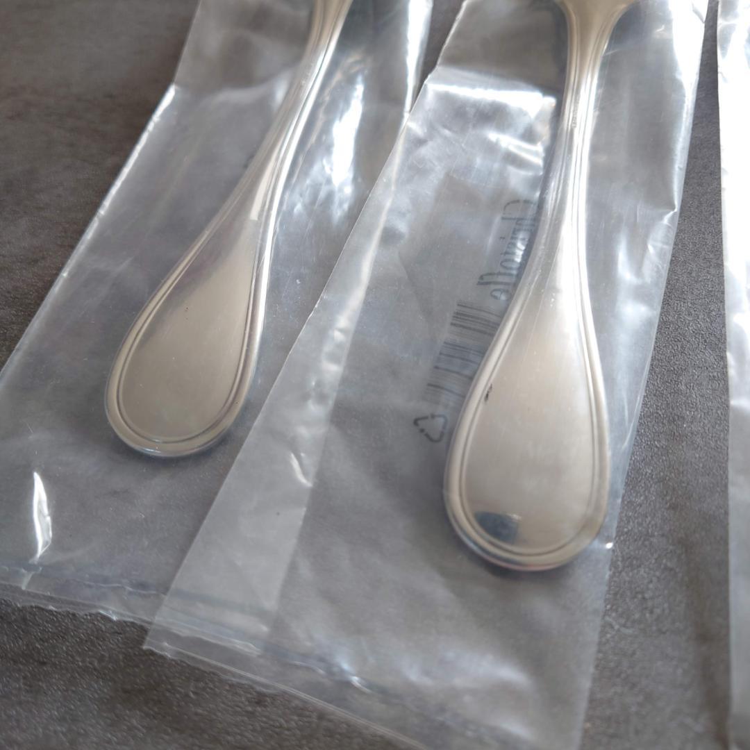 クリストフル ACIER アルビ 未開封 ステンレス テーブルスプーン 4点