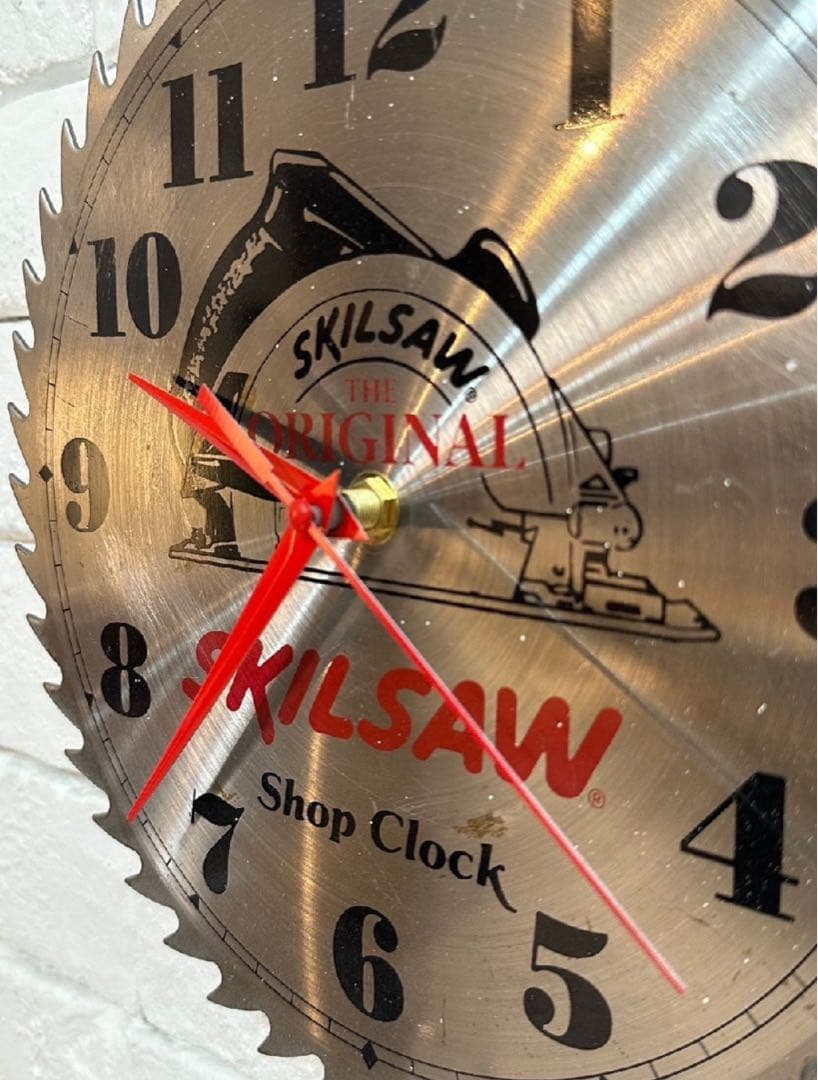 【東京都内23区配送無料】ビンテージ SKILSAW アメリカ 壁掛け時計 輸入