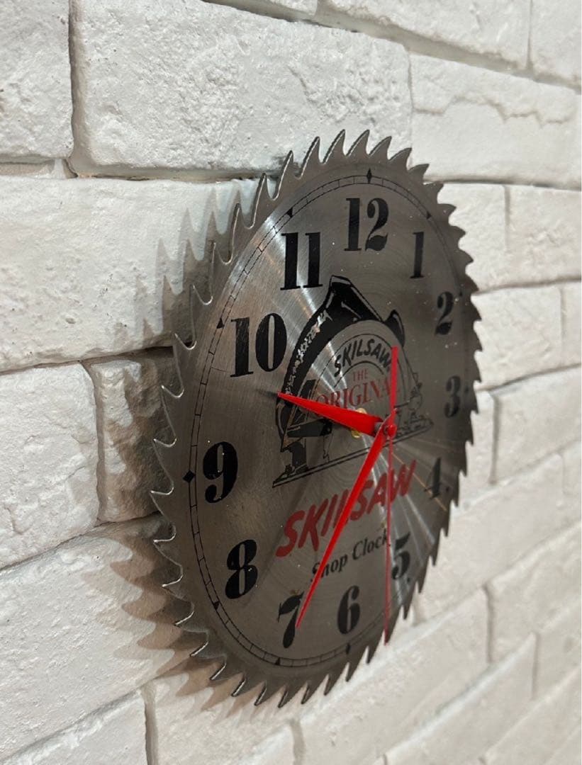 【東京都内23区配送無料】ビンテージ SKILSAW アメリカ 壁掛け時計 輸入