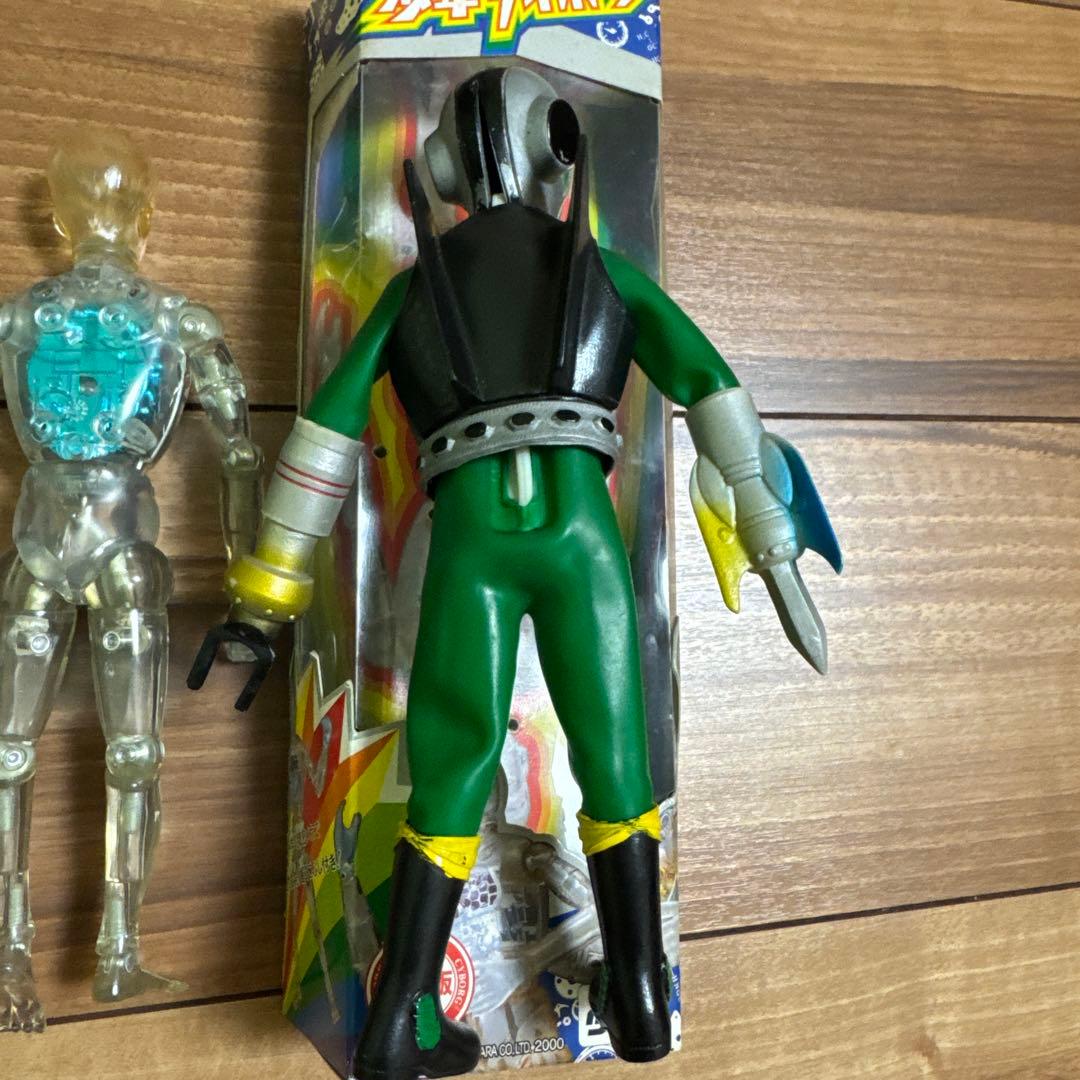 昭和レトロ 変身サイボーグ・少年サイボーグ フィギュア&変身セット　旧タカラ