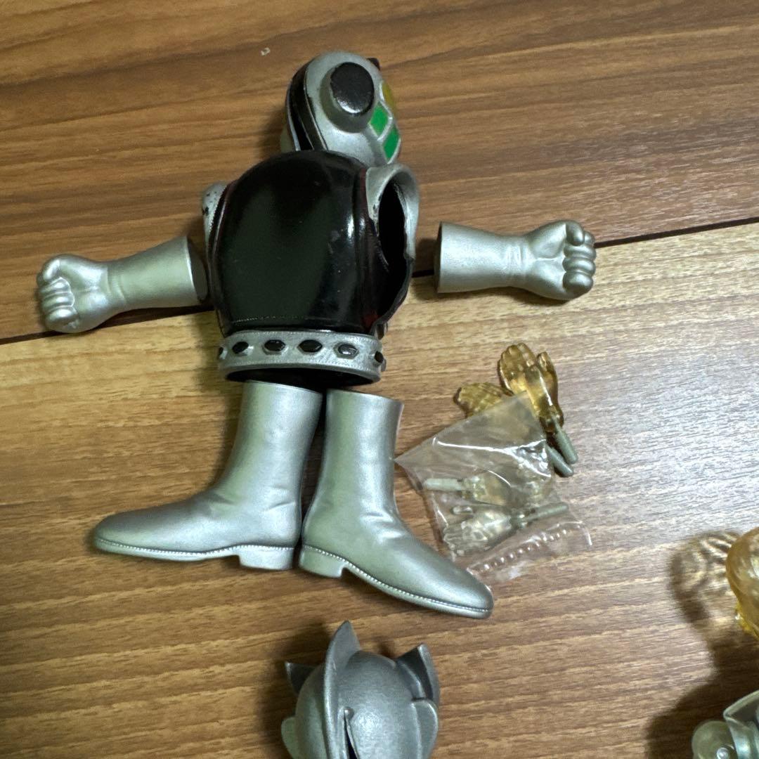 昭和レトロ 変身サイボーグ・少年サイボーグ フィギュア&変身セット　旧タカラ