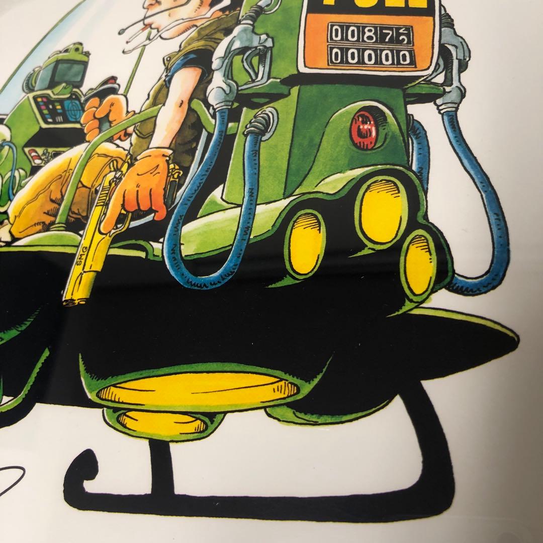 鳥山明 サイン入り 複製原画 所ジョージ 額付き - メルカリ