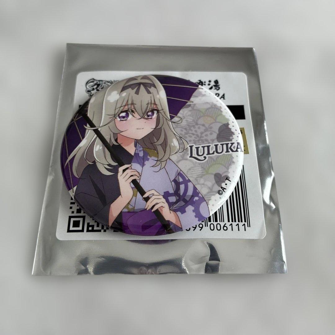 名探偵プリキュア 極楽湯コラボ 缶バッジ 森亜るるか キュアアルカナ