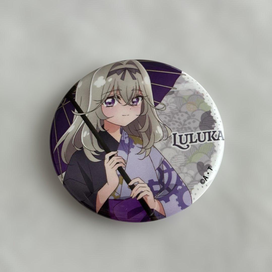 名探偵プリキュア 極楽湯コラボ 缶バッジ 森亜るるか キュアアルカナ
