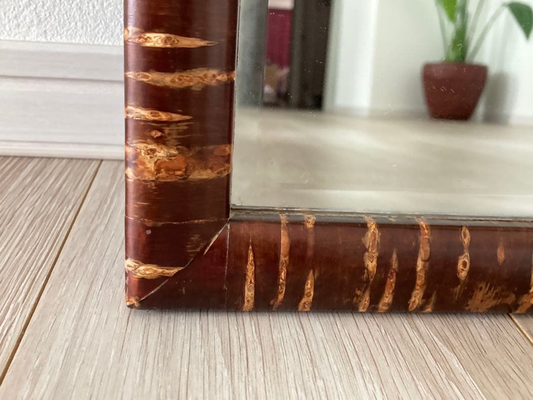 藤木伝四郎商店/伝統工芸品　インテリアミラー　姿見　未使用品