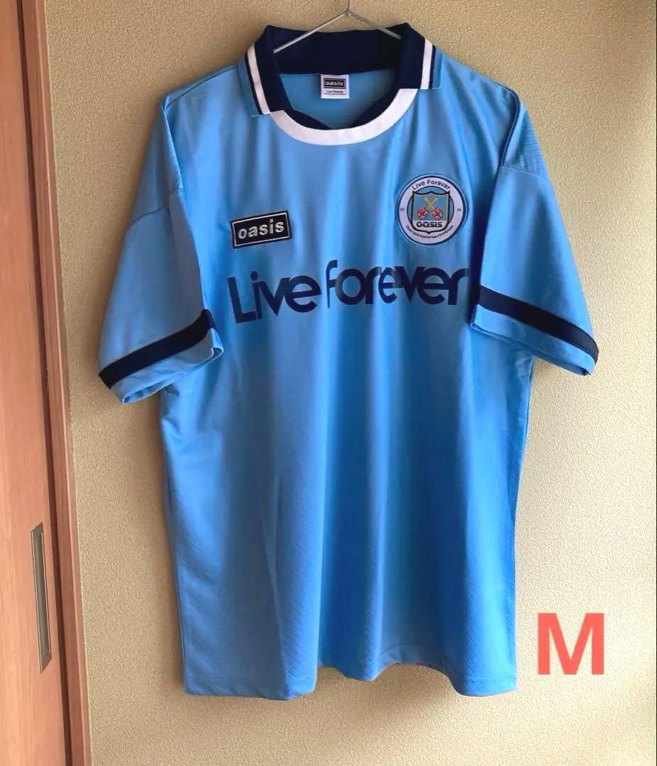 試着のみ】オアシス Live forever フットボールシャツ Mサイズ - メルカリ