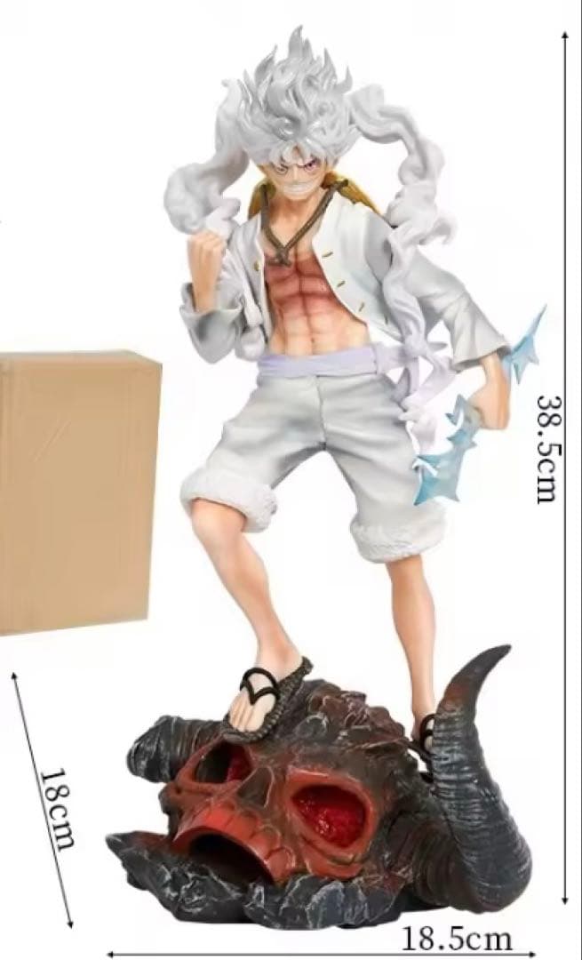 ワンピース　ルフィ　ギア5　高さ38.5cm 海外フィギュア