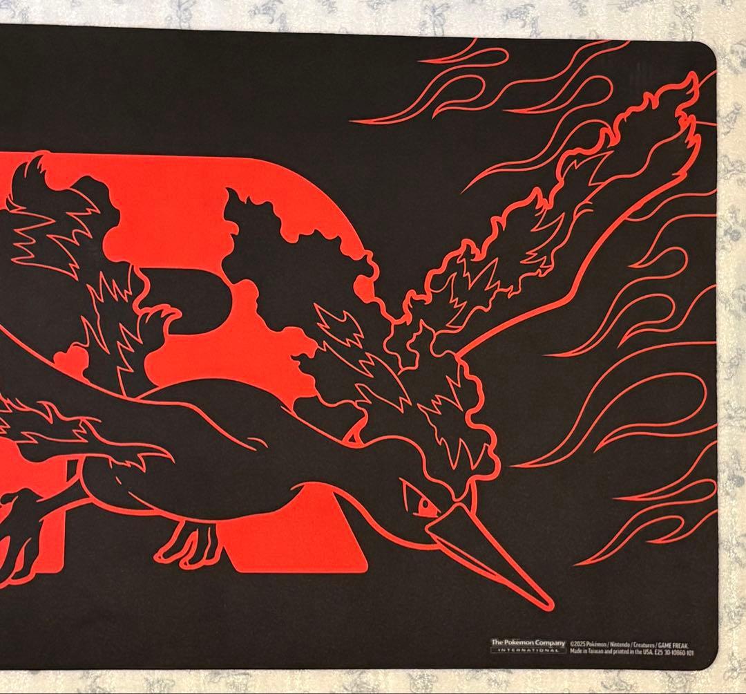 希少 ファイヤー ロケット団 プレイマット 公式品 ポケモンカード