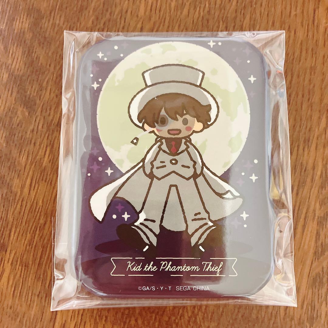 名探偵コナン】 怪盗キッド ビッグスクエア缶バッジ - メルカリ
