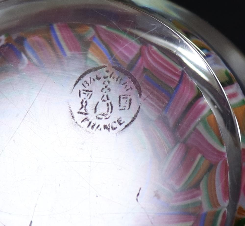 オールド・バカラ 激レア ミルフィオリ ペーパーウェイト ヴィンテージ 限定廃版