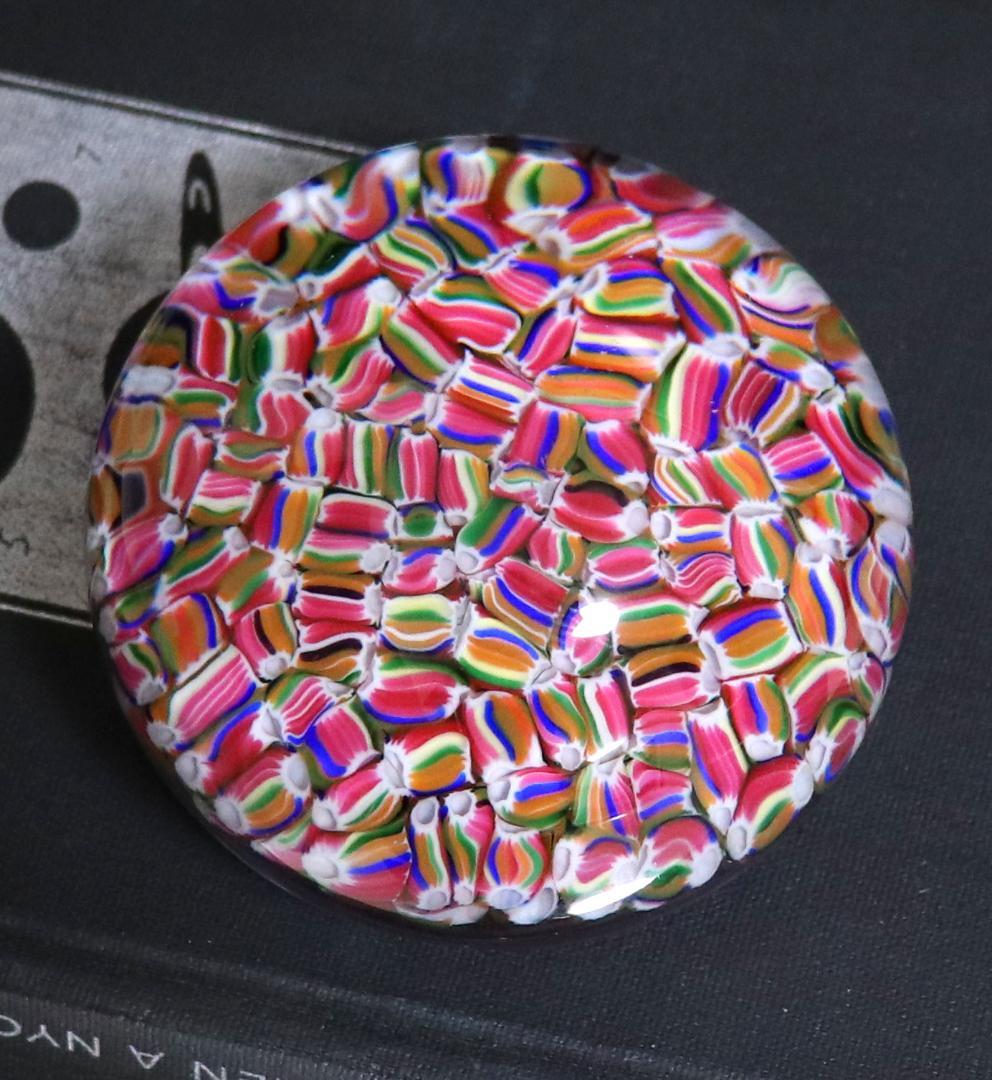 オールド・バカラ 激レア ミルフィオリ ペーパーウェイト ヴィンテージ 限定廃版