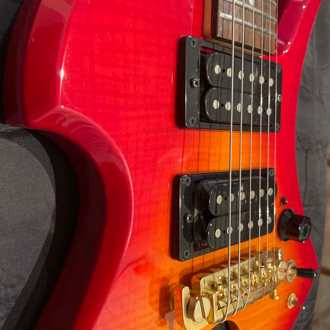 限定100本希少 hideモデルギター ミニギターMG-Jr チェリー - メルカリ