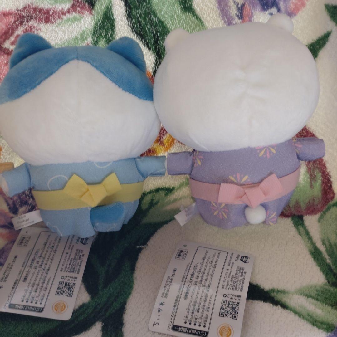 ちいかわ　ぴっち出品　浴衣ぬいぐるみ　うさぎさん