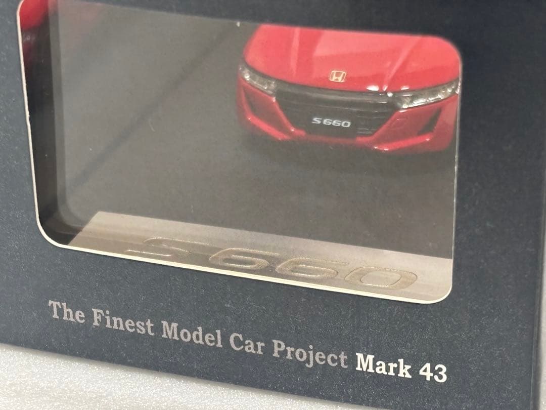 MARK43 ホンダ S660 α フレームレッド　1/43