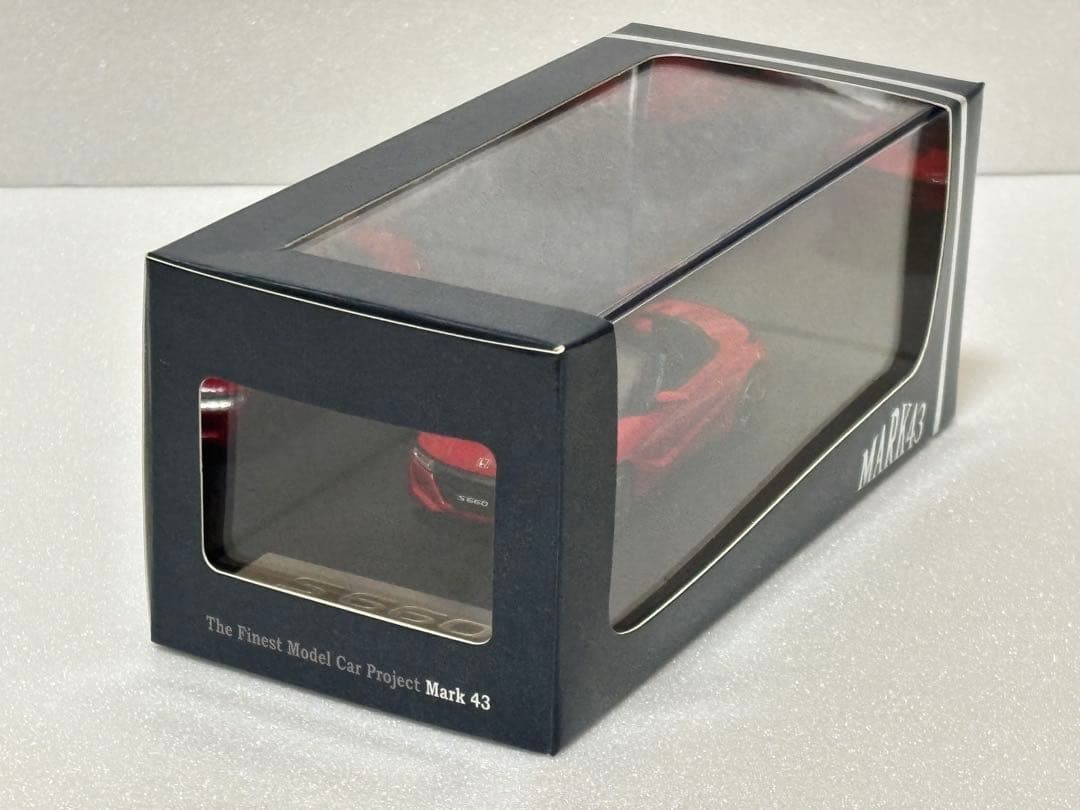 MARK43 ホンダ S660 α フレームレッド　1/43