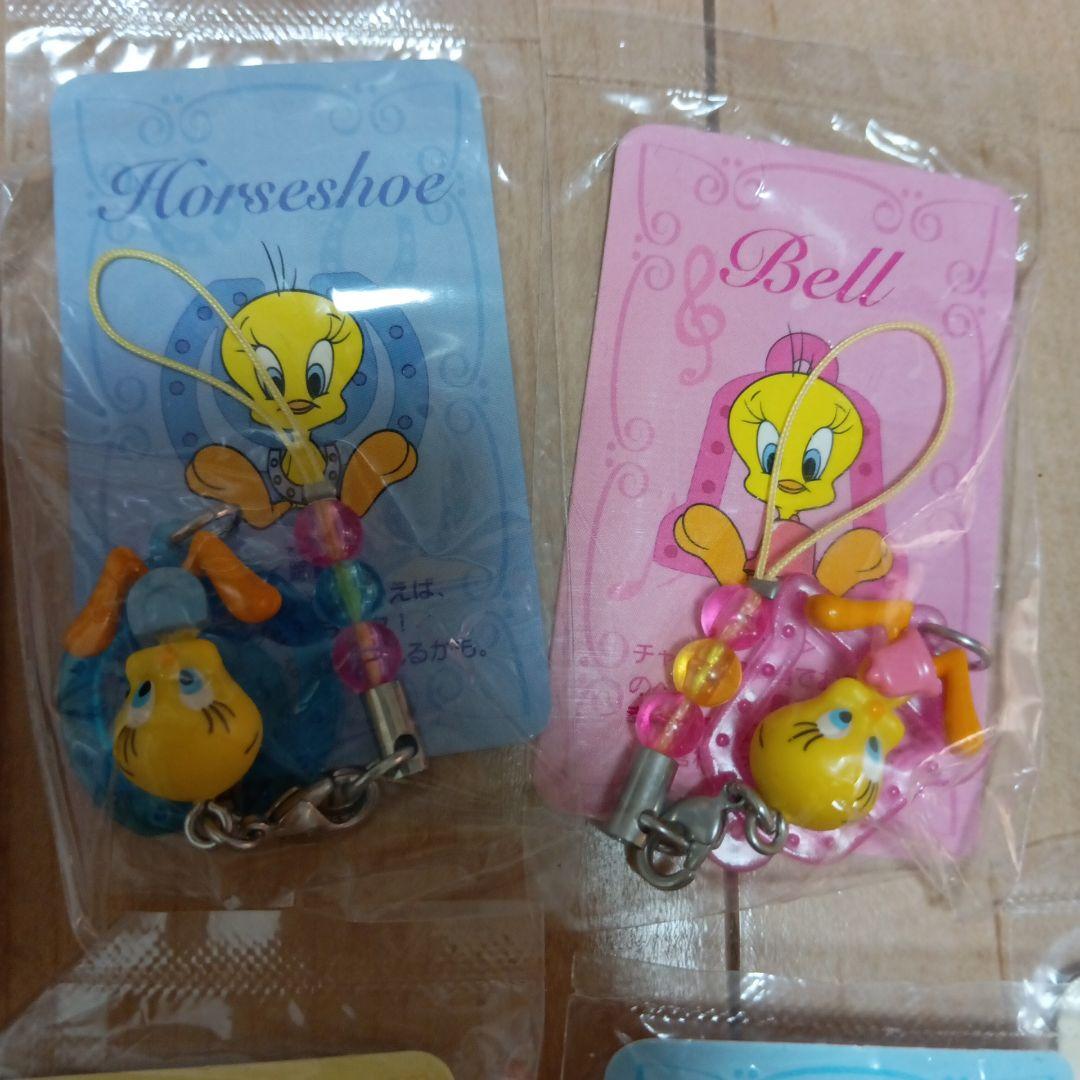 トゥイーティー　ストラップ　レトロ