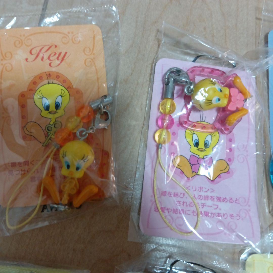 トゥイーティー　ストラップ　レトロ