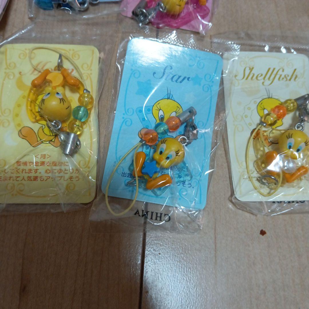 トゥイーティー　ストラップ　レトロ