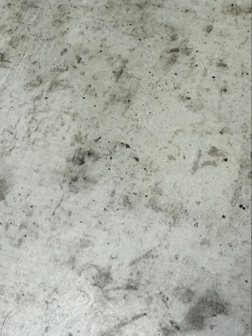 [美品]グレー コンクリート風 ローテーブル