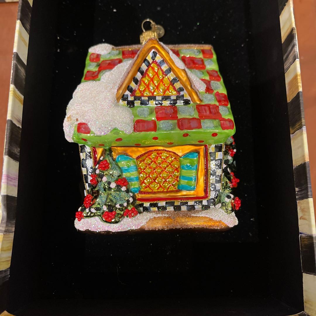 マッケンジーチャイルズ クリスマス 家の形の置物の通販はau PAY