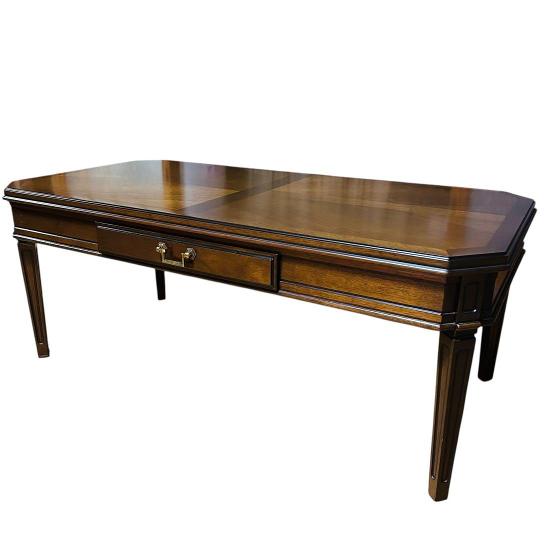 maruni 地中海ロイヤル　ローテーブル　引き出し付き 3787-03