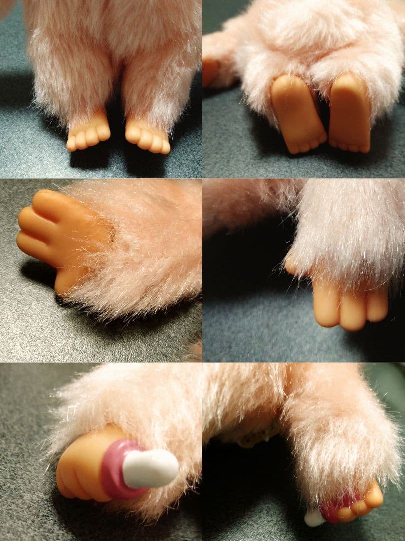 昔のアンティーク】チムたん 24cm ぬいぐるみ レトロ モンチッチ