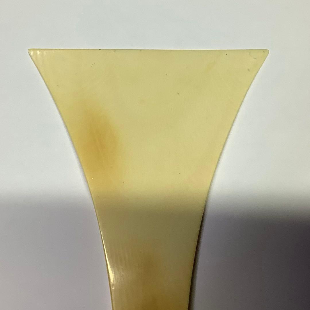 三味線撥53天然素材98.3g 全長20cm 開き9.3cm