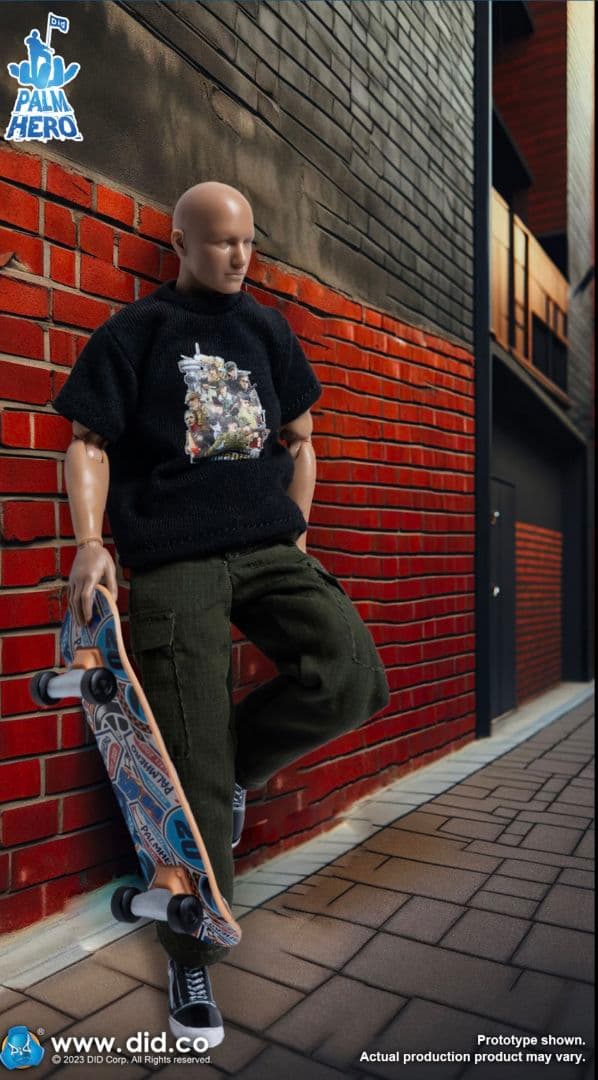 DID TOYS Palm Heroスケートボードの選手 スケートボーダー