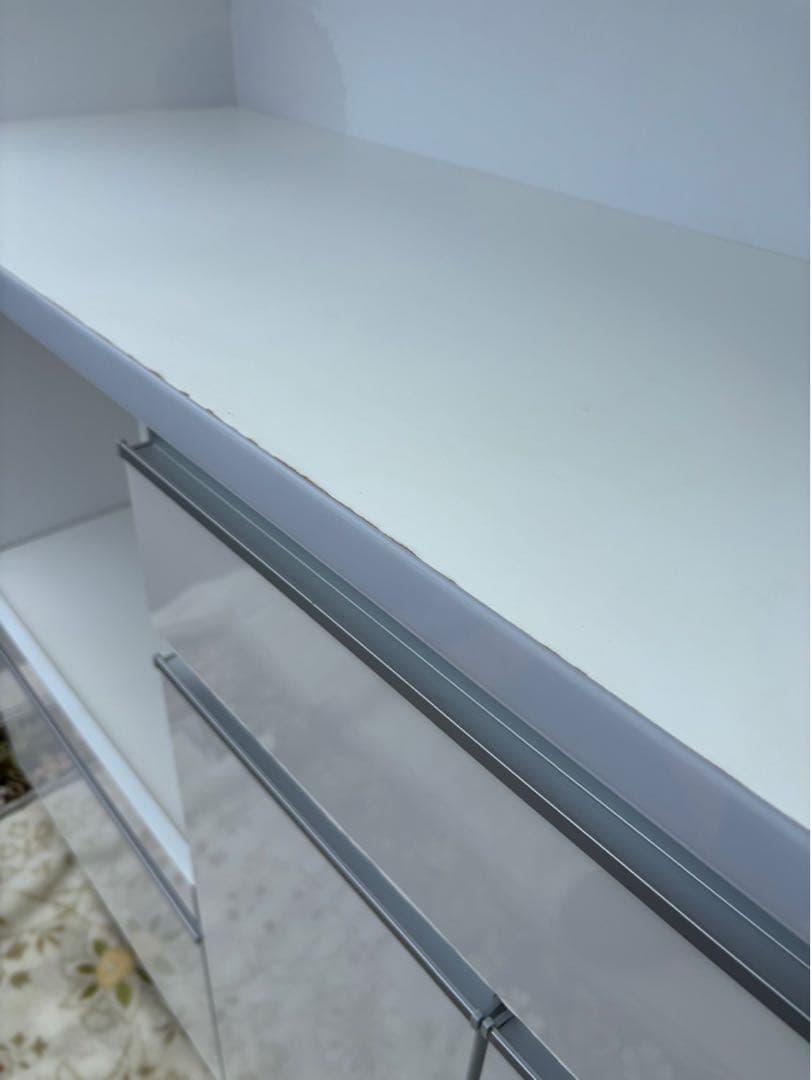 にょん　土井インテリヤ 食器棚 キッチンボード レンジボード H190.5