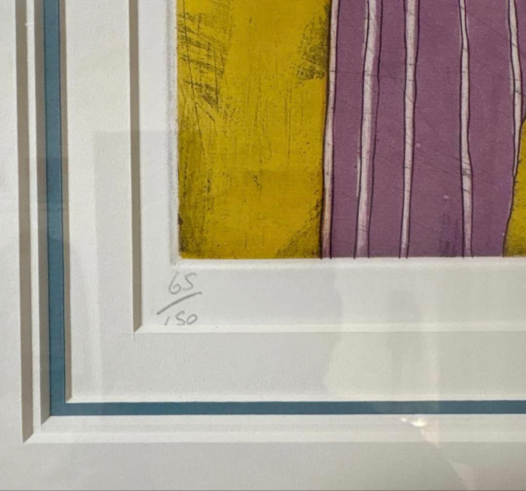 アノラスペンス《Flower for the Bird》1997年　リトグラフ