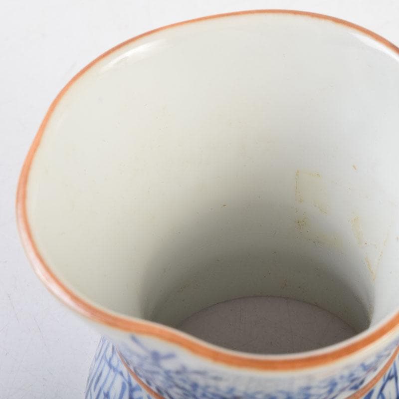 茶道具 京焼 平安昭阿弥造 染付 束柴蓋置 共箱 C 8676 - メルカリ