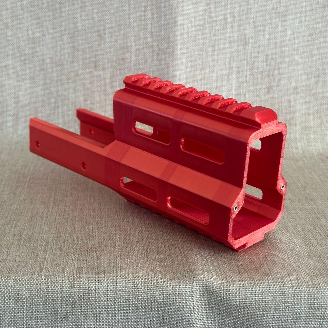 3Dプリンター製 クリスベクター用ハンドガード 光沢レッド