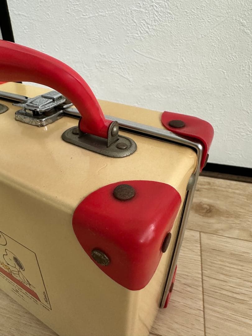 当時物 スヌーピー 小物入れ トランク ミニケース ビンテージ ミニ