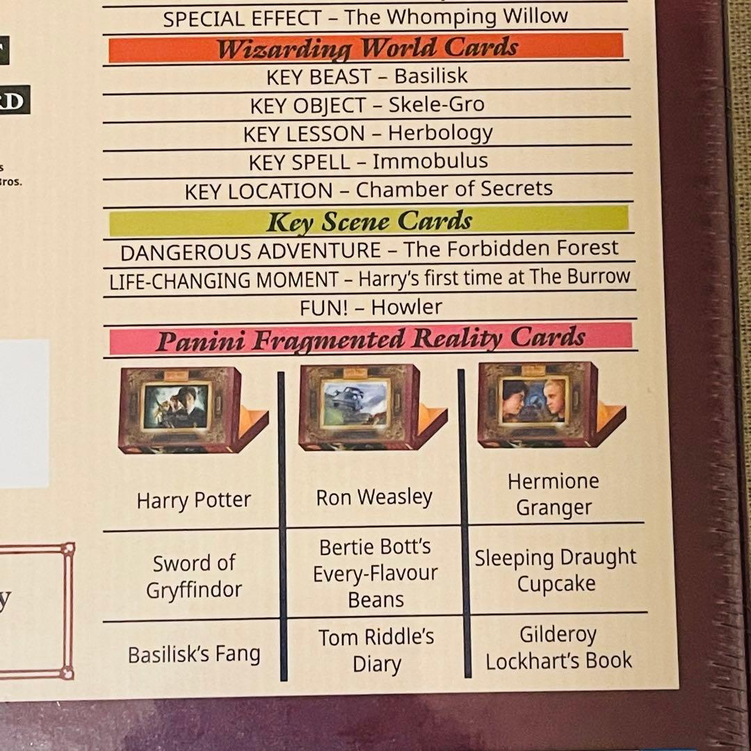 新品 ハリーポッターと秘密の部屋 20周年記念 トレカBOX 空飛ぶ車ver