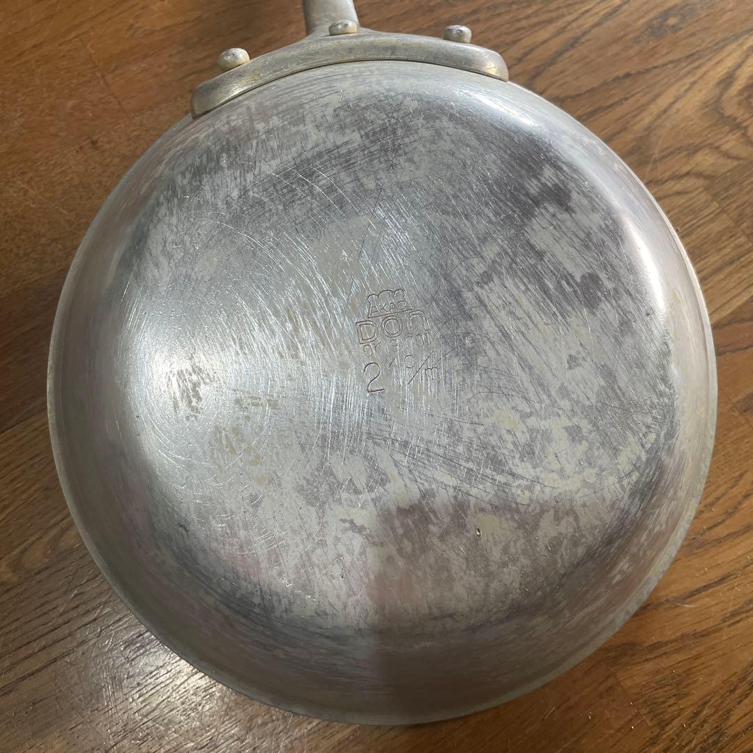 t*2様 AKAOアルミ製フライパン セット 21cm 24cm