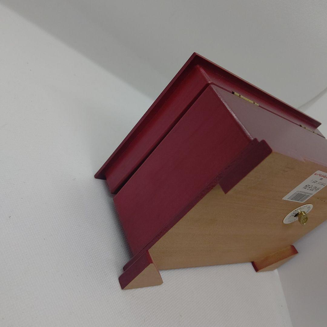 カメオ オルゴール付きジュエリーBOX 木製 宝石箱