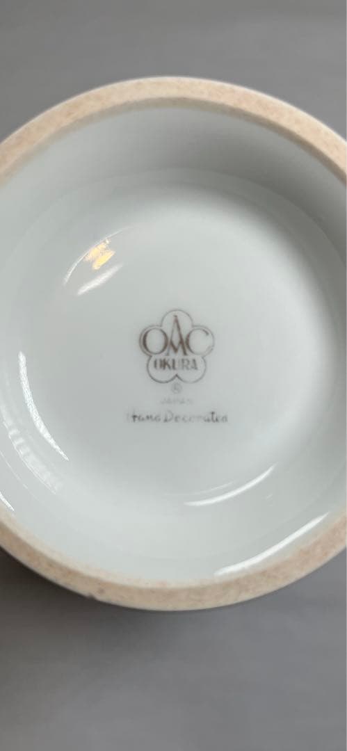 大倉陶園　ブルーローズ　ティーポット