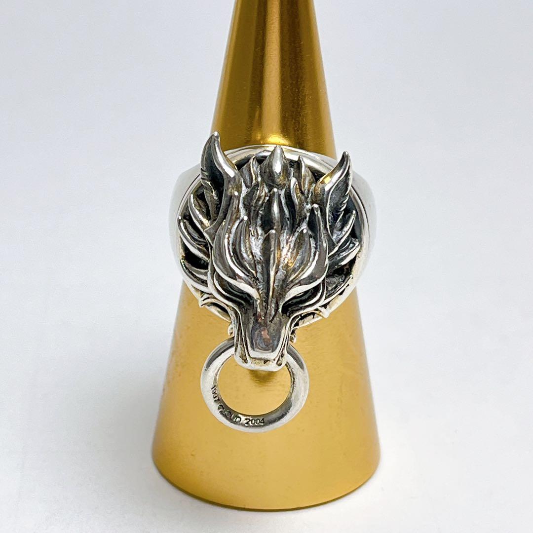 スクウェアエニックス SQEX FF7 クラウディウルフ リング 925 20号