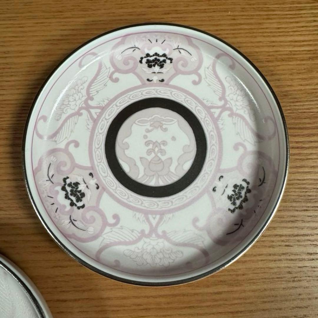 アリタポーセリンラボ JAPAN CHERRY 銘々皿 古伊万里草花紋 5枚組☆