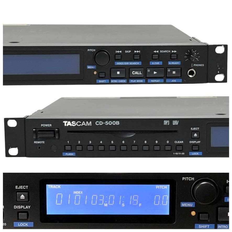 ◇優良動作品◇TASCAM CDプレーヤー 業務用1U CD-500B - メルカリ