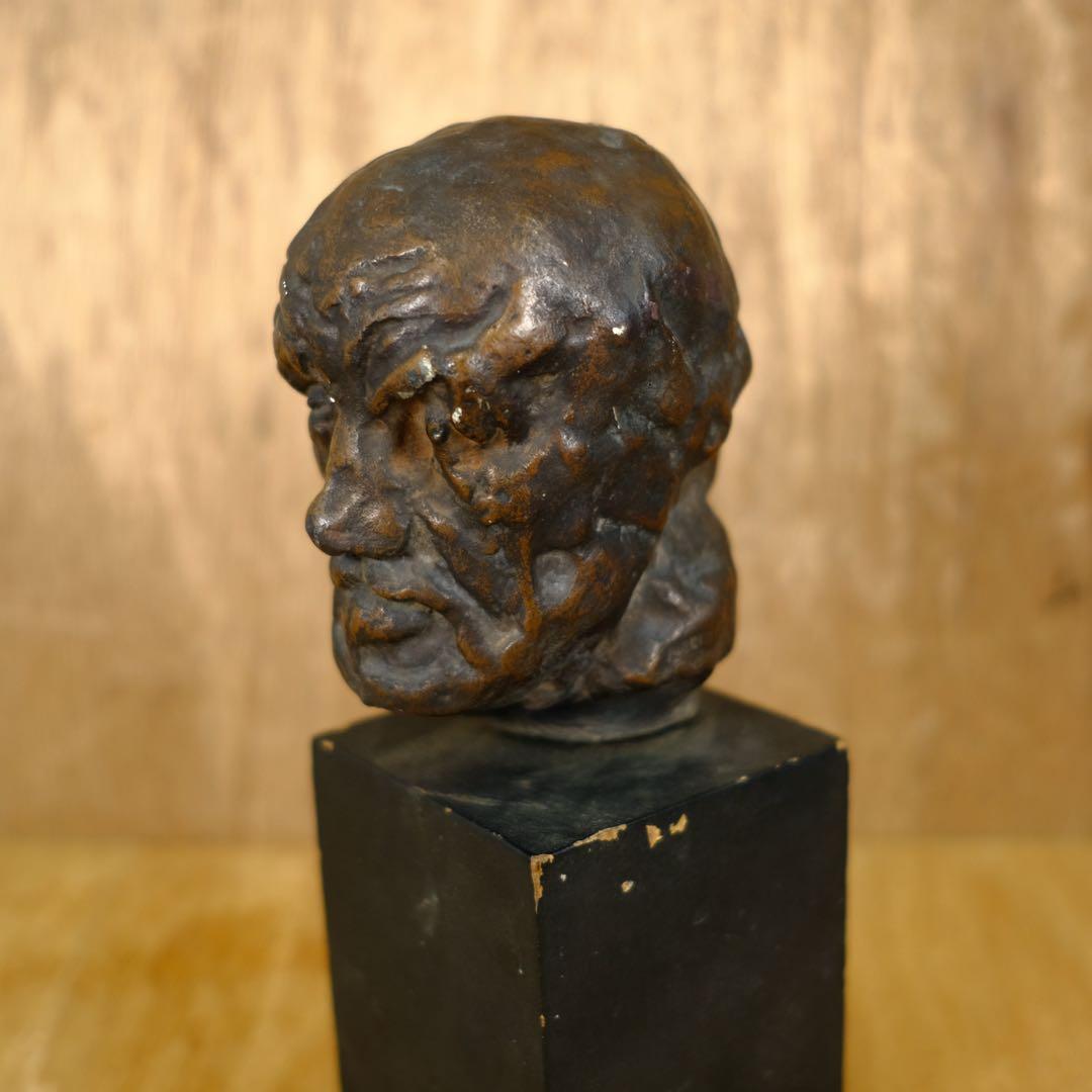 Auguste Rodin オーギュスト・ロダン 彫刻 鼻の潰れた男 ブロンズ像