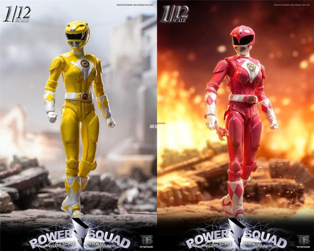 Toys Battalion1/12パワー ス クワッド 6体セット TB020