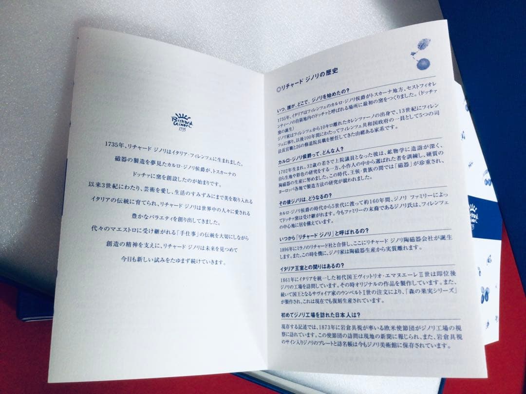 リチャードジノリ アンティコチェリー 27cm プレート 4枚セット 未使用品