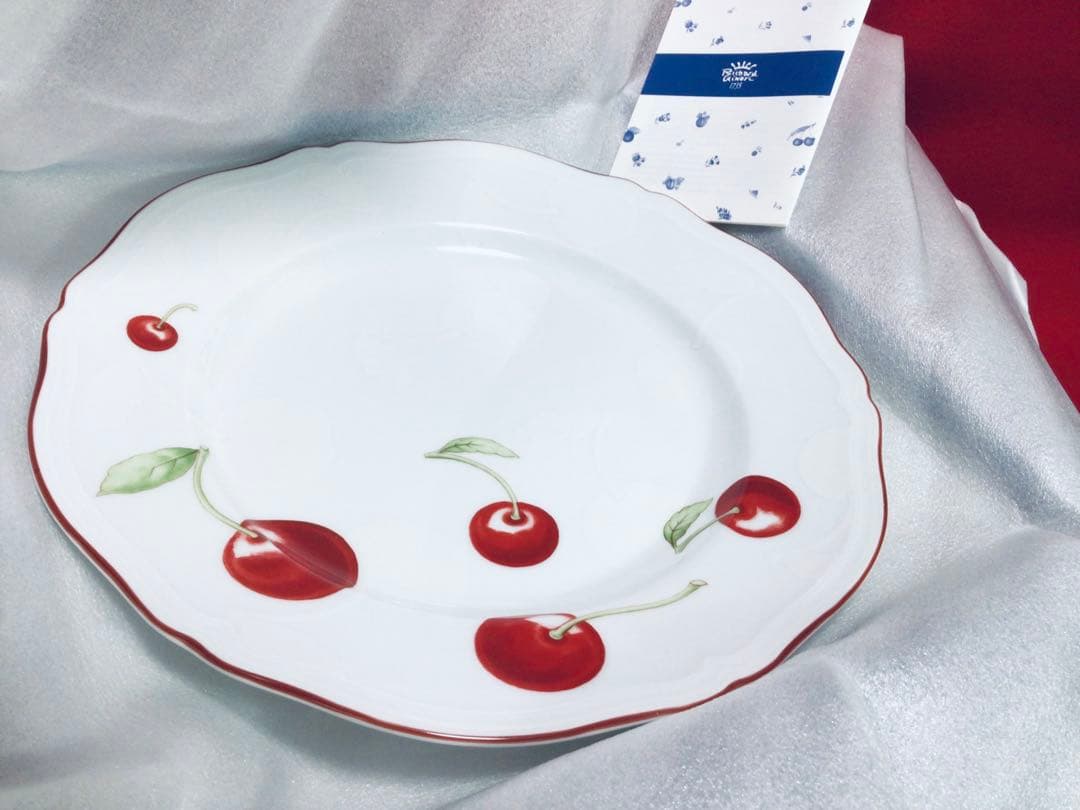 リチャードジノリ アンティコチェリー 27cm プレート 4枚セット 未使用品