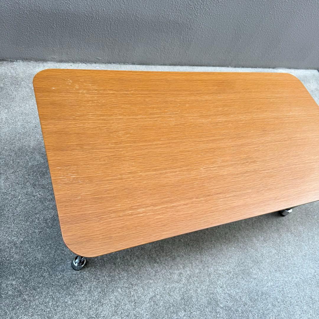 木製 センターテーブル エキスパンダーレッグ リプロ スチール インダストリアル