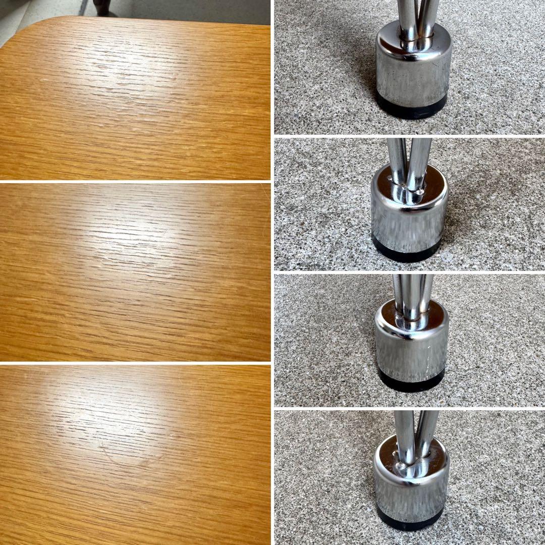 木製 センターテーブル エキスパンダーレッグ リプロ スチール インダストリアル